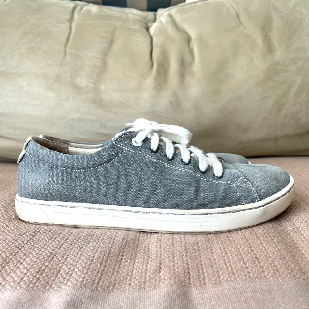 Birkenstock arran
Size 40 euro
Women’s 9
Men’s 7

Great worn preowned condition.